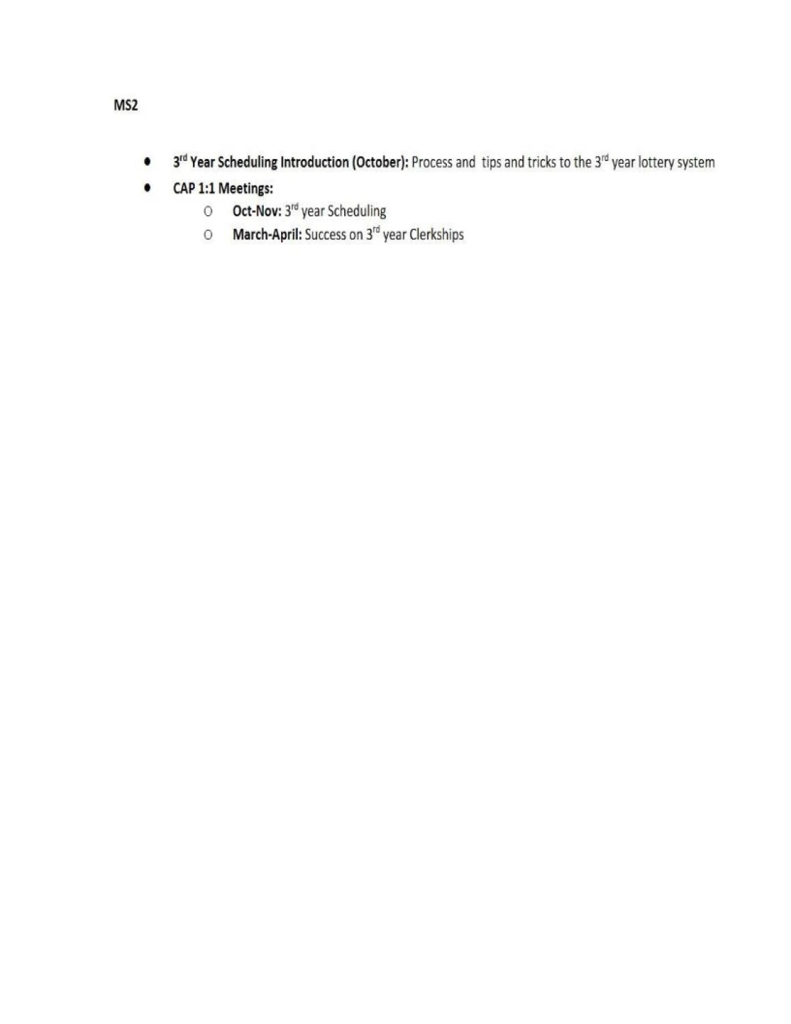 ms2 timeline events